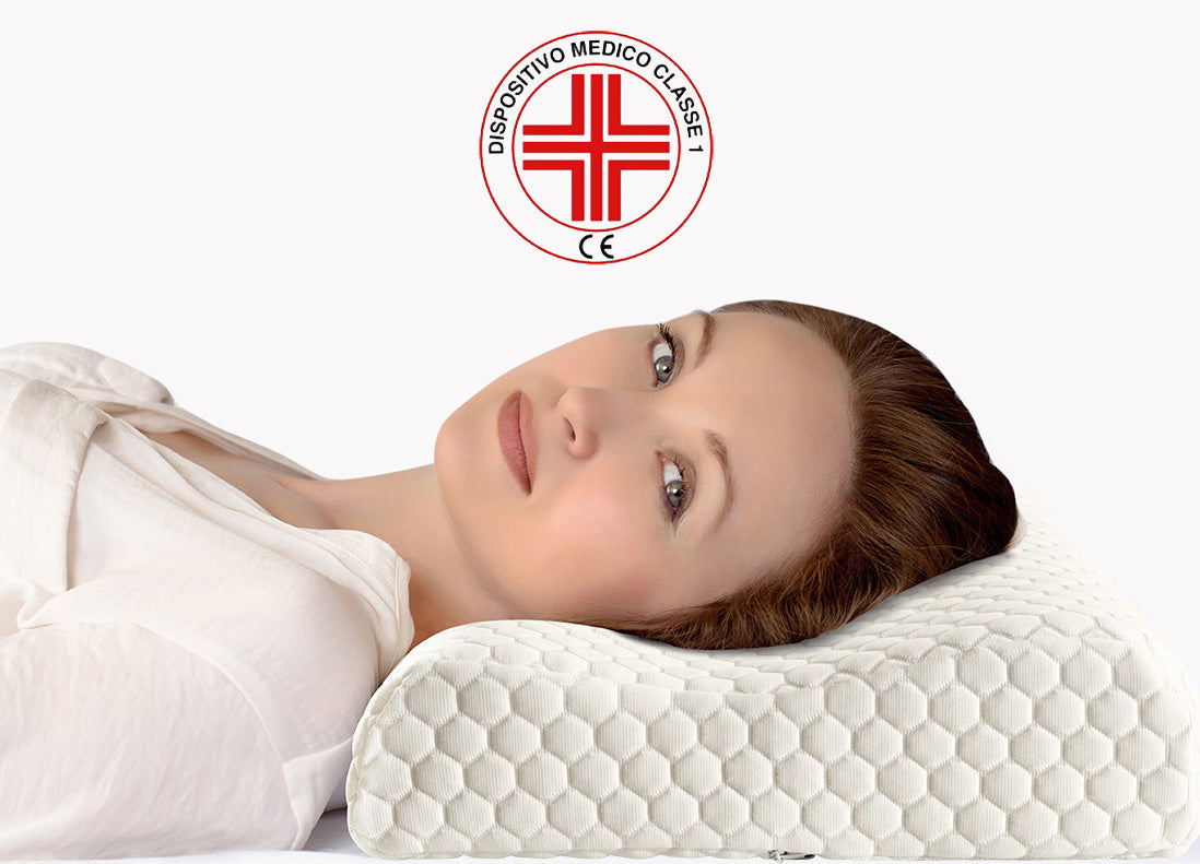 Cuscini in Memory Foam con Dispositivo Medico CE