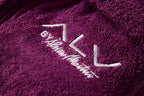 Accappatoio Tinta Unita ALV by Alviero Martini – Spugna di Cotone 450 gsm con Cappuccio