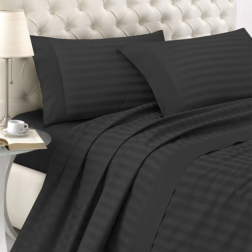 Completo Letto Royal Satin in Raso rigato
