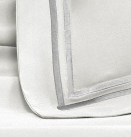 Completo Letto Matrimoniale in Raso 400 Fili con bordino Satin – ALV by Alviero Martini
