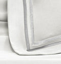 Completo Letto Matrimoniale in Raso 400 Fili con bordino Satin – ALV by Alviero Martini