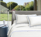 Completo Letto Matrimoniale in Raso 400 Fili con bordino Satin – ALV by Alviero Martini