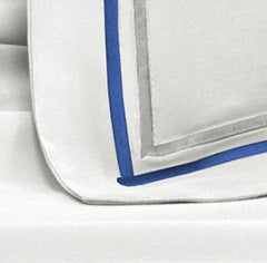 Completo Letto Matrimoniale in Raso 400 Fili con bordino Satin – ALV by Alviero Martini