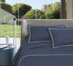 Completo Letto Matrimoniale in Raso 400 Fili con bordino Satin – ALV by Alviero Martini