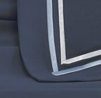 Completo Letto Matrimoniale in Raso 400 Fili con bordino Satin – ALV by Alviero Martini