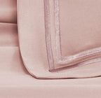Completo Letto Matrimoniale in Raso 400 Fili con bordino Satin – ALV by Alviero Martini