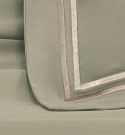 Completo Letto Matrimoniale in Raso 400 Fili con bordino Satin – ALV by Alviero Martini