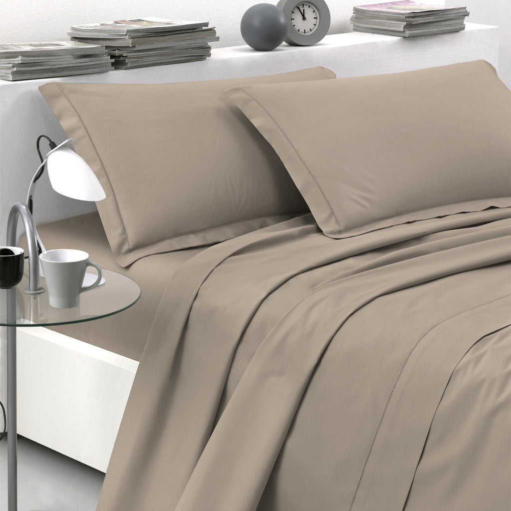 Completo Letto Matrimoniale in Percalle di Cotone – Comfort Luxury e Misura Maxi