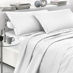 Completo Letto Matrimoniale in Percalle di Cotone – Comfort Luxury e Misura Maxi