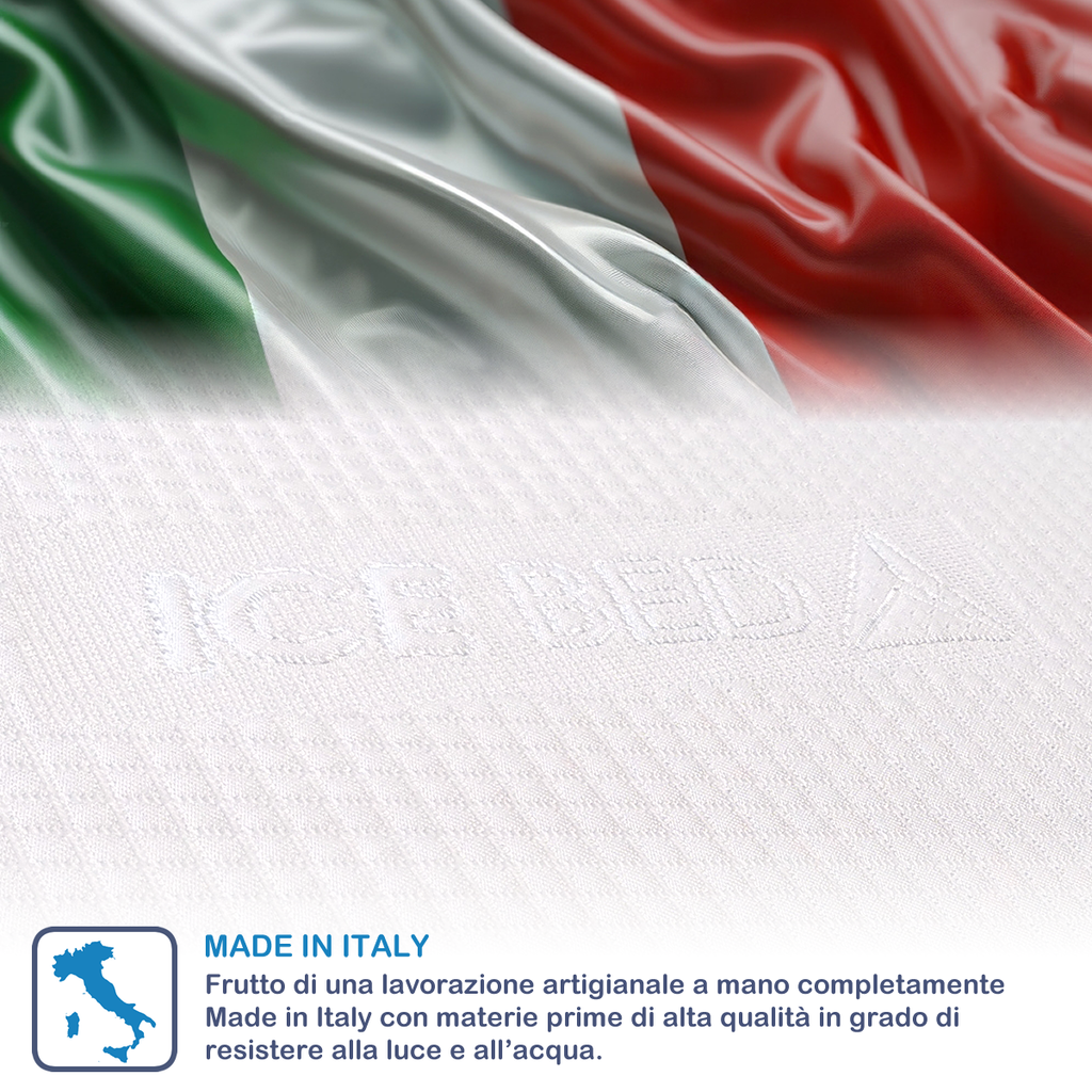 Coprimaterasso Tecnico Ice Bed Effetto Ghiaccio