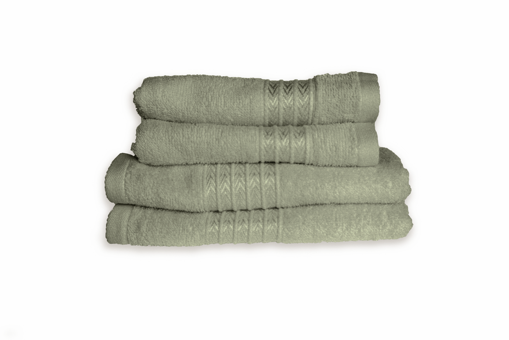 Set Asciugamani Bagno 1+1 in Spugna di Cotone 450 gr – Viso e Ospite Morbidi Multicolore