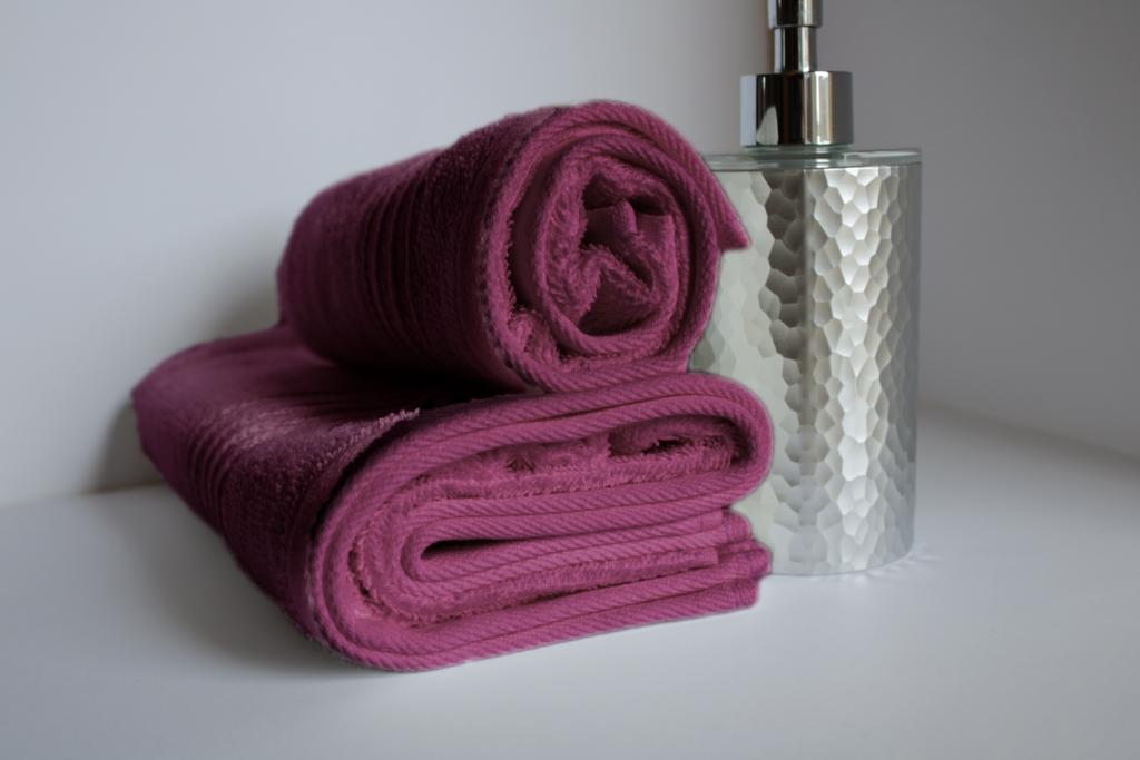 Set Asciugamani Bagno 1+1 in Spugna di Cotone 450 gr – Viso e Ospite Morbidi Multicolore