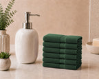 Set 6 Lavette ALV by Alviero Martini 33x33 cm in Spugna di Cotone