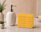 Set 6 Lavette ALV by Alviero Martini 33x33 cm in Spugna di Cotone