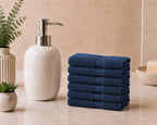 Set 6 Lavette ALV by Alviero Martini 33x33 cm in Spugna di Cotone