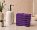 Set 6 Lavette ALV by Alviero Martini 33x33 cm in Spugna di Cotone