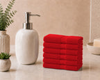 Set 6 Lavette ALV by Alviero Martini 33x33 cm in Spugna di Cotone