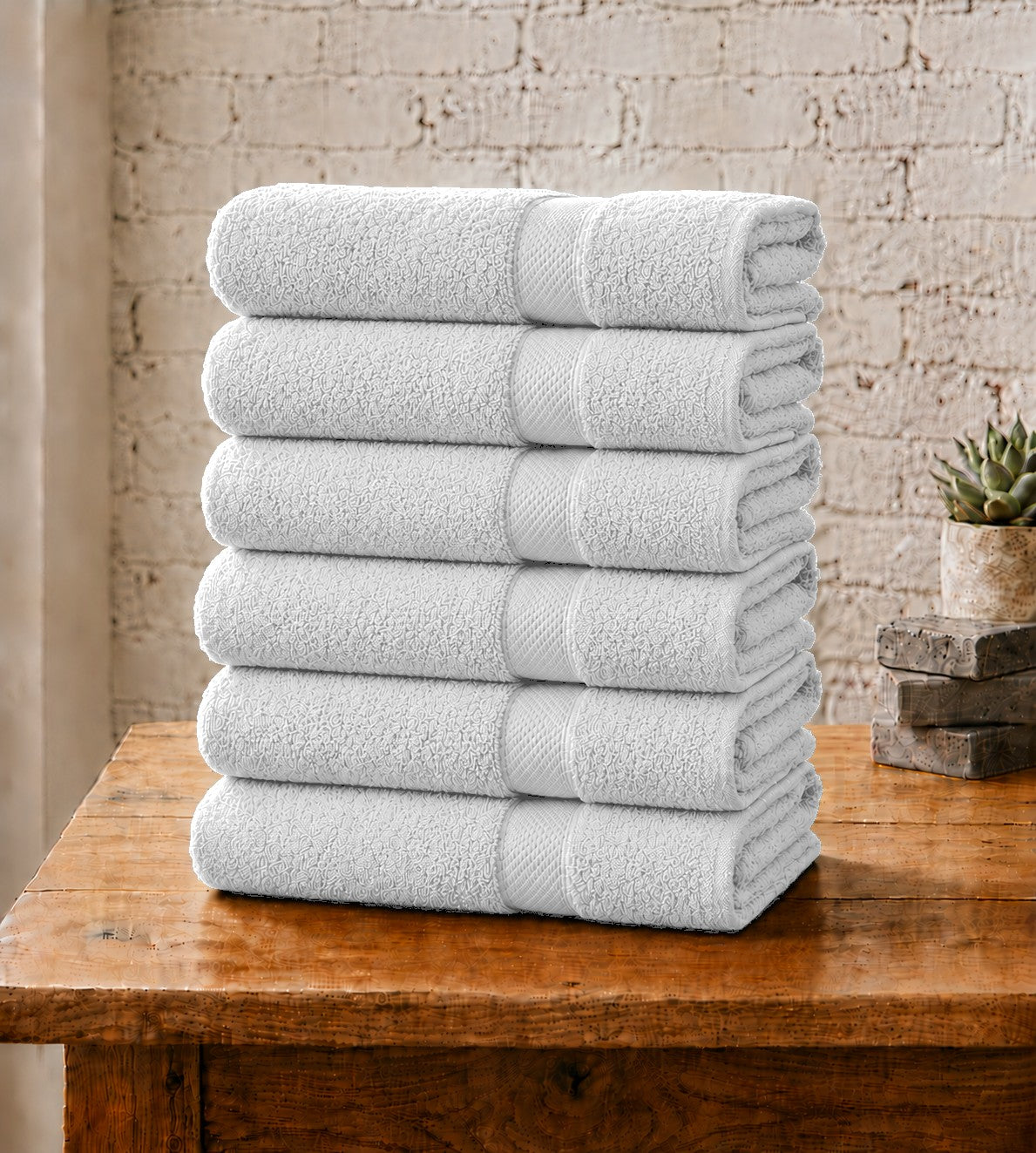 Set 6 Asciugamani Viso 55x100 cm ALV by Alviero Martini – Eleganza e Comfort per il Tuo Bagno