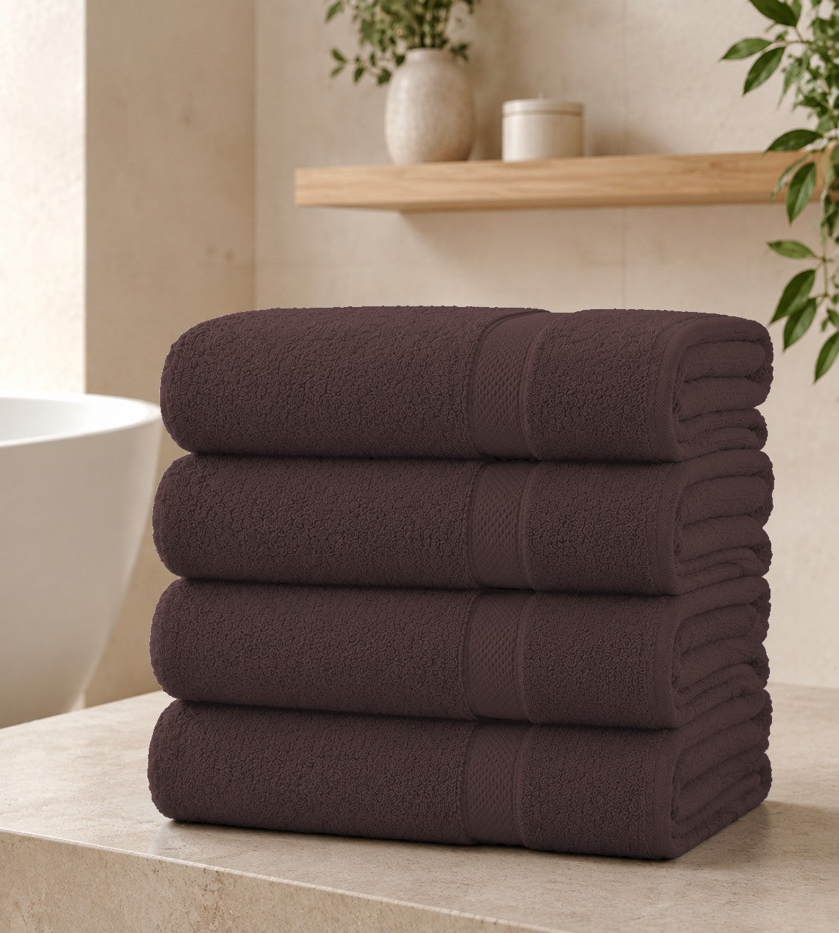 Set 4 Teli Bagno 100x150 cm ALV by Alviero Martini – Morbidezza, Eleganza e Qualità
