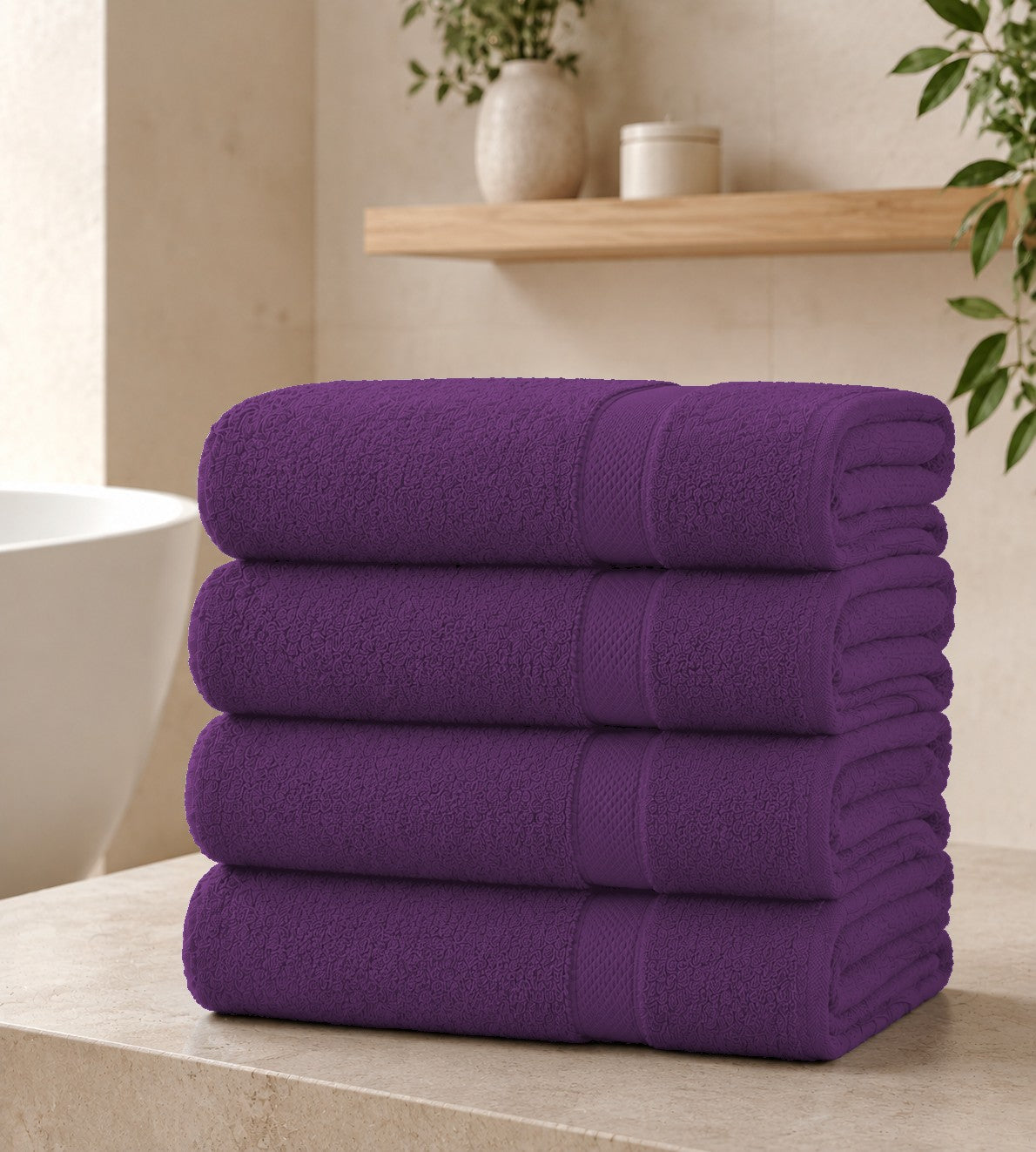 Set 4 Teli Bagno 100x150 cm ALV by Alviero Martini – Morbidezza, Eleganza e Qualità
