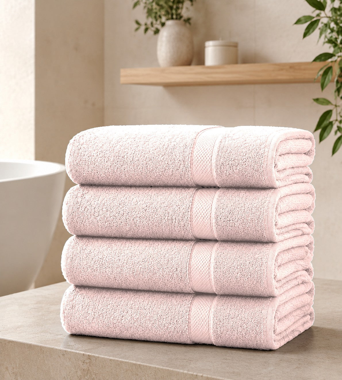 Set 4 Teli Bagno 100x150 cm ALV by Alviero Martini – Morbidezza, Eleganza e Qualità