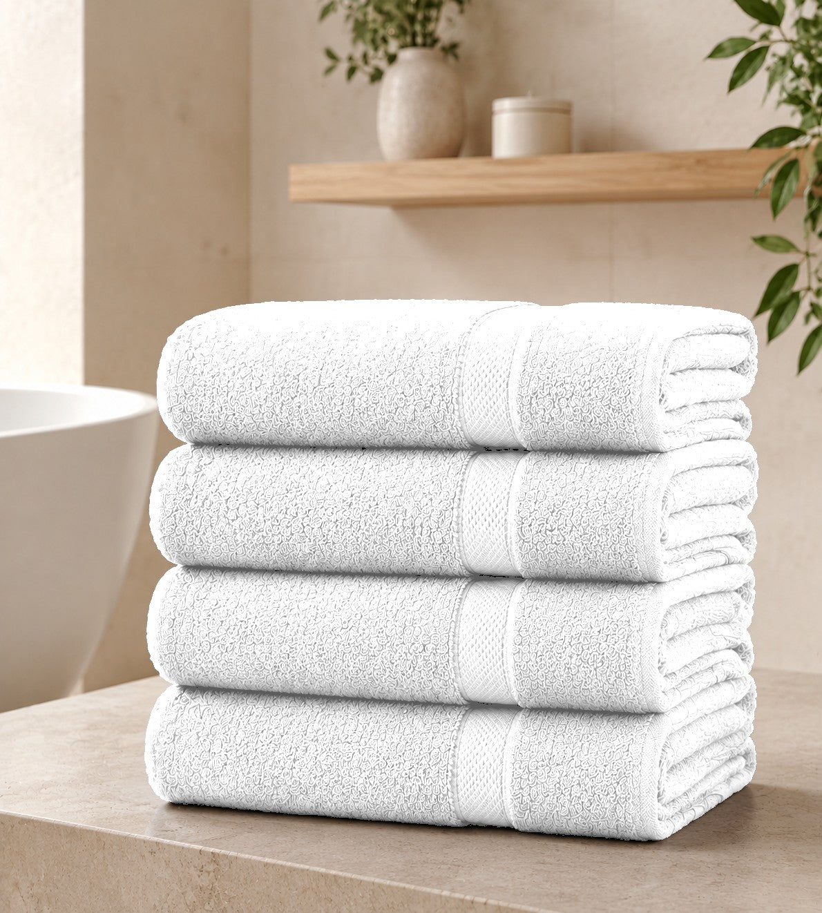 Set 4 Teli Bagno 100x150 cm ALV by Alviero Martini – Morbidezza, Eleganza e Qualità