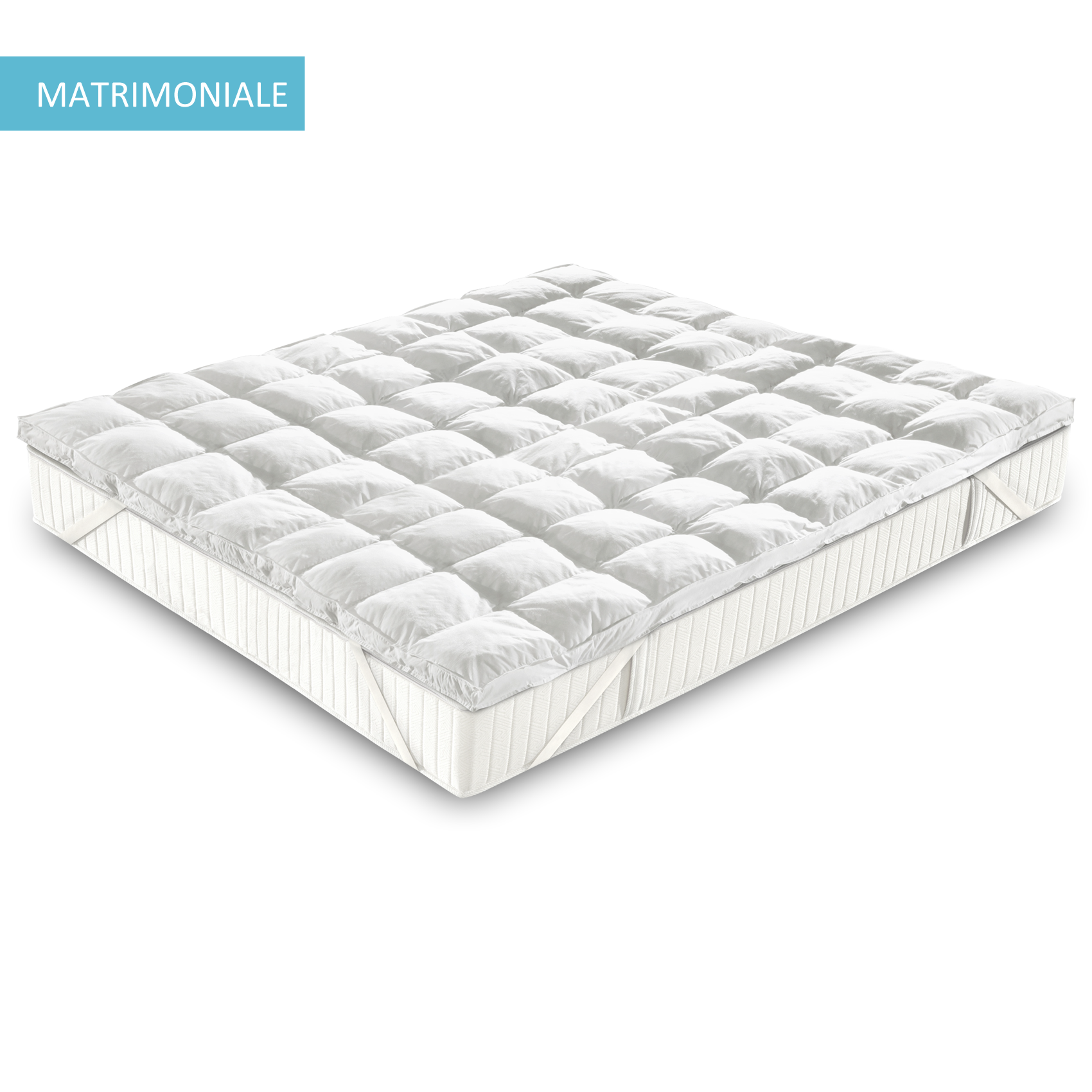 Topper bed Rebecca in Microsfere