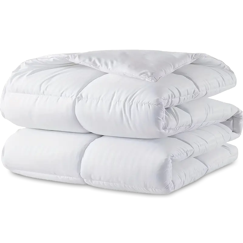 Kit Prima Casa Matrimoniale con Topper, 2 Guanciali e Piumino Invernale
